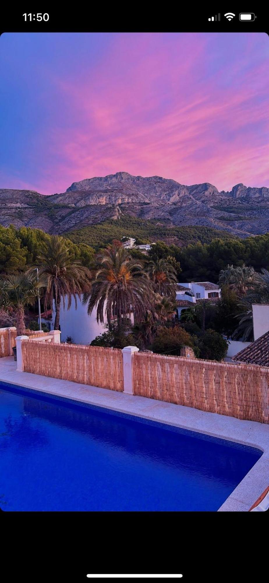Вилла Altea Bungalow 6P Bernia Экстерьер фото